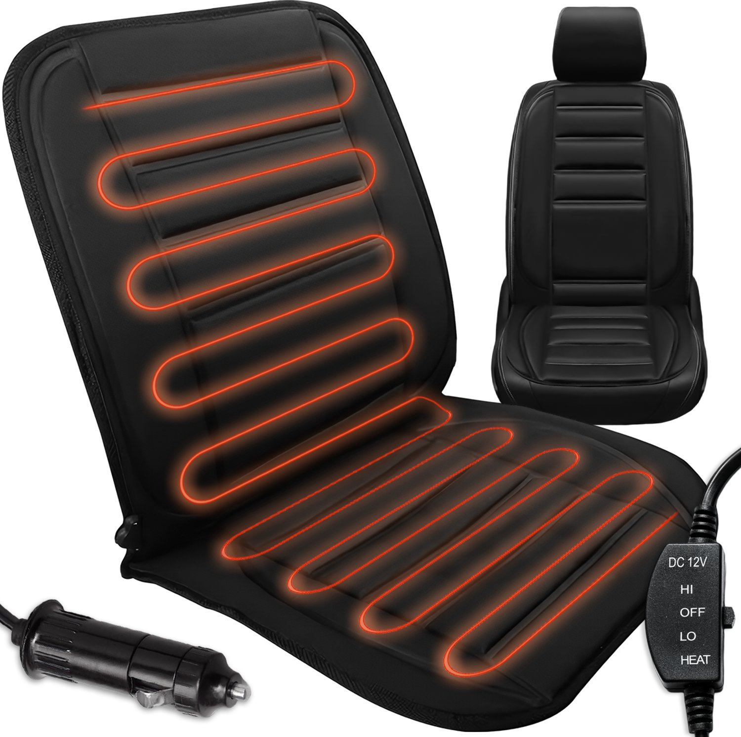 Heckermann Mata grzewcza do samochodu ZL011 Czarna