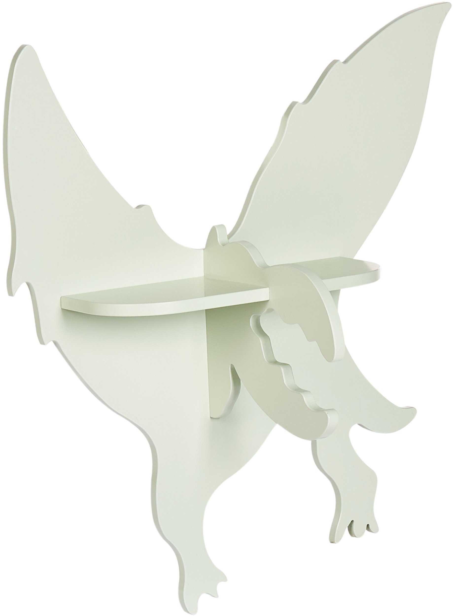 Beliani Półka wisząca DURANGO Jasnozielony