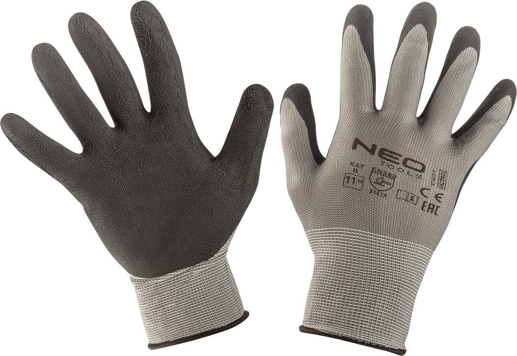 Neo Rękawice robocze, poliester pokryty lateksem (foam), 3141X, rozmiar 11