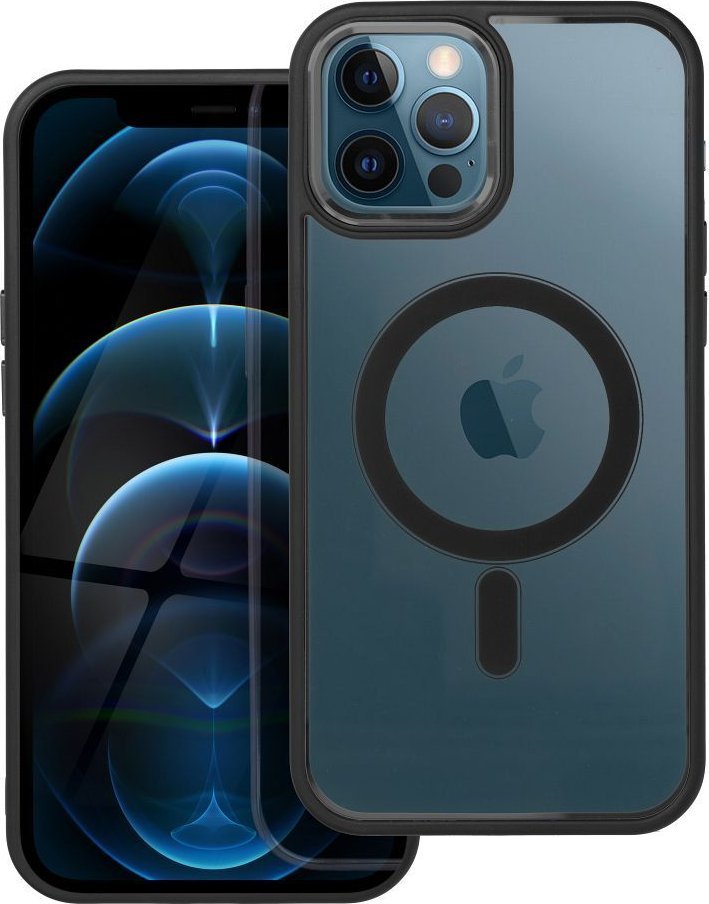 OEM Futerał COLOR EDGE MAG COVER kompatybilny z MagSafe do IPHONE 12 Pro Max czarny