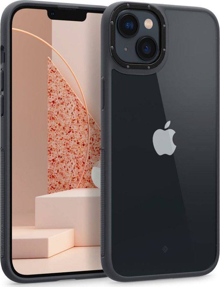 Spigen Etui Spigen Caseology Skyfall do iPhone 14 Plus 6,7" Czarny/Matter Black ACS04924