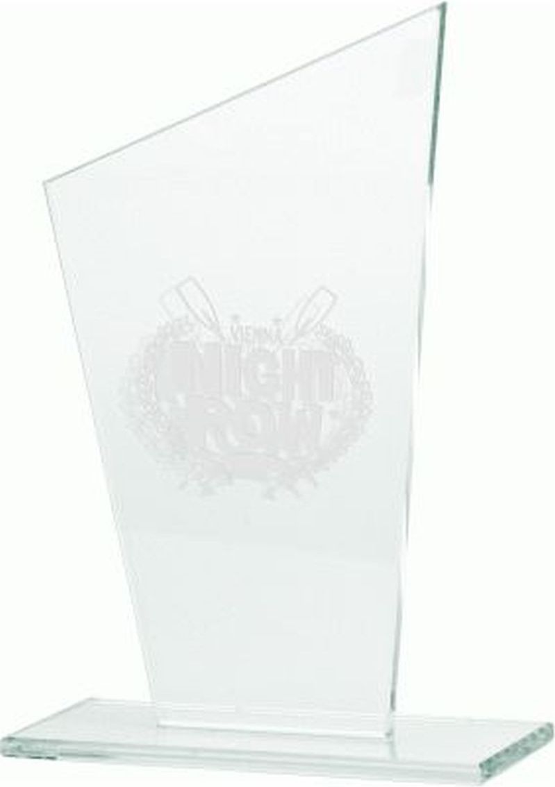 Victoria Sport Trofeum szklane grawerowane