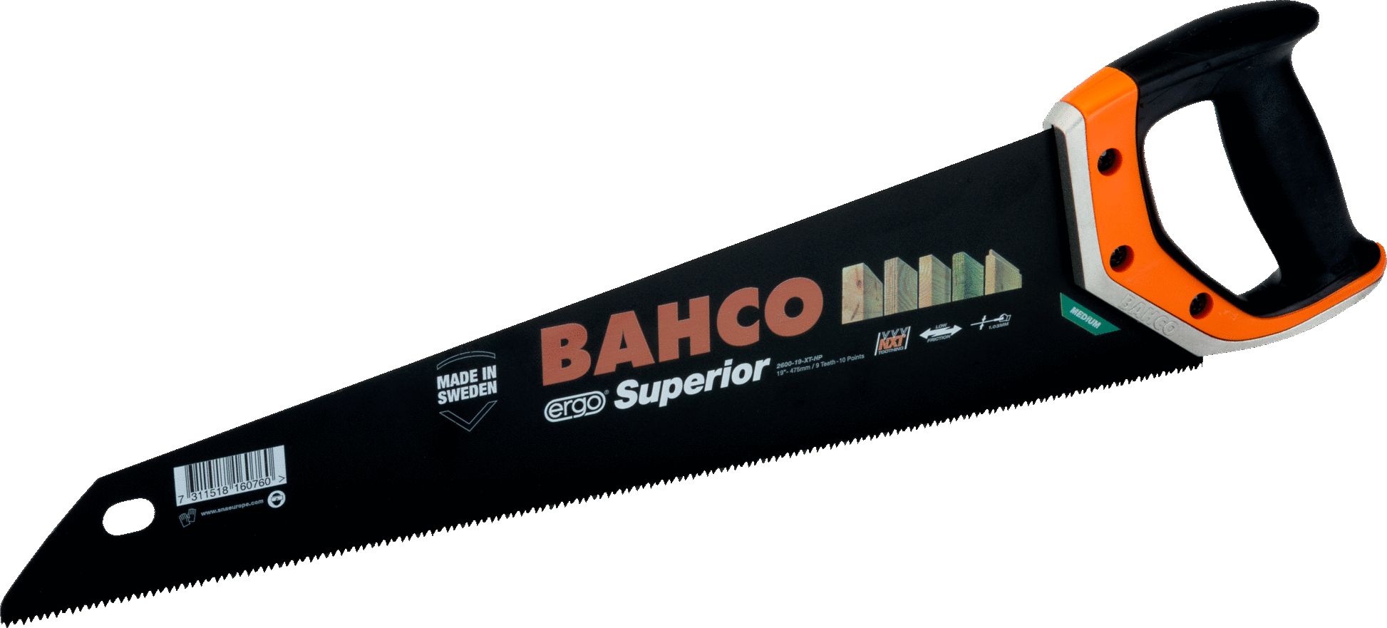 Bahco BAHCO PIŁA RĘCZNA 550mm SUPERIOR BAH2600-22-XT-HP