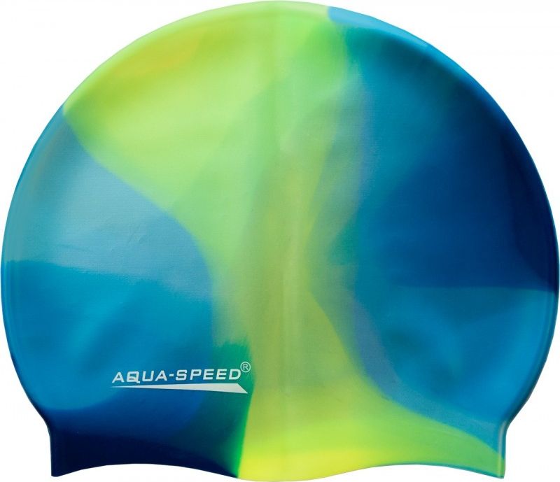Aqua-Speed Czepek wielokolorowy z silikonu BUNT 41 Aqua-Speed