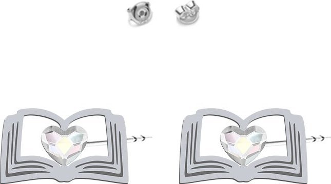 Radziszewska Jewellery Kolczyki z Książką srebro925