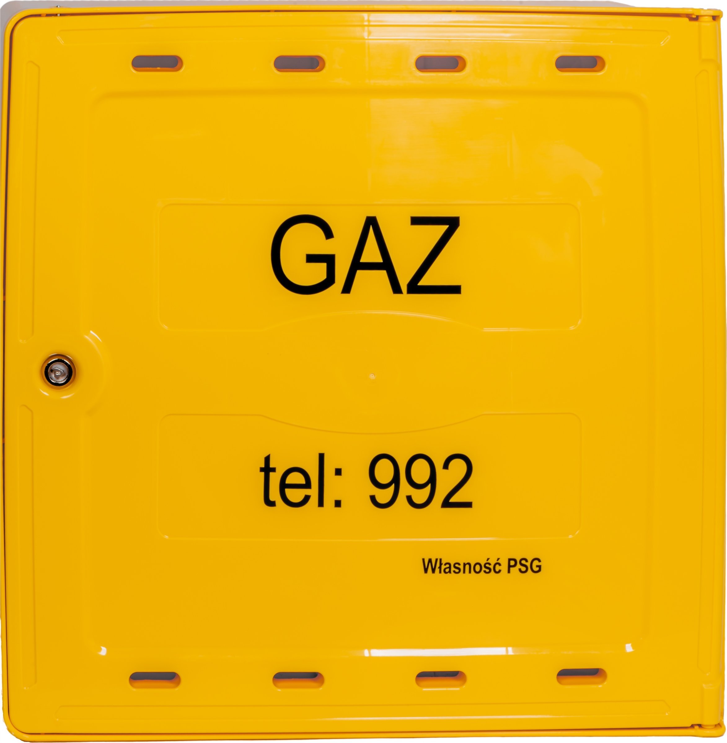 Weba Skrzynka gazowa 600x600x250 wolnostojąca SX600 żółta