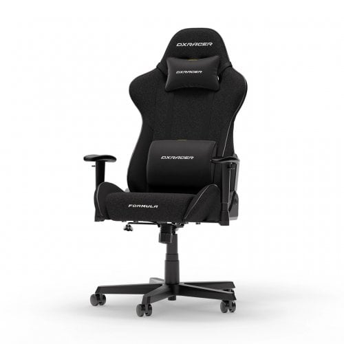 DXRACER Formula Series L juoda medžiaginė ergonominė kėdė (D23-FBCFBB-N)