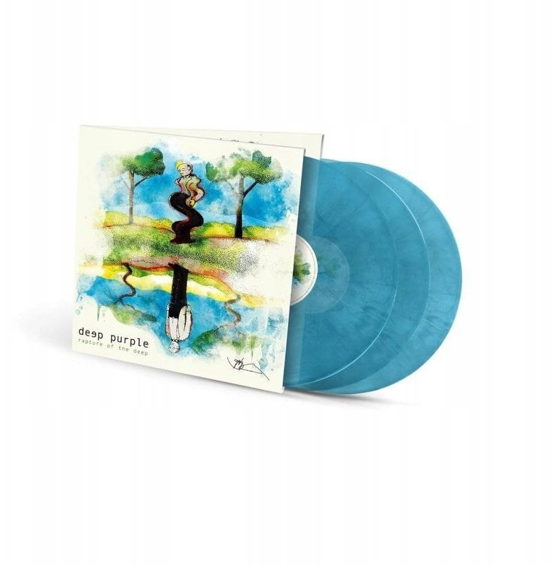 DEEP PURPLE "Rapture Of The Deep" (45 RPM, Transparent Sky Blue Vinyl