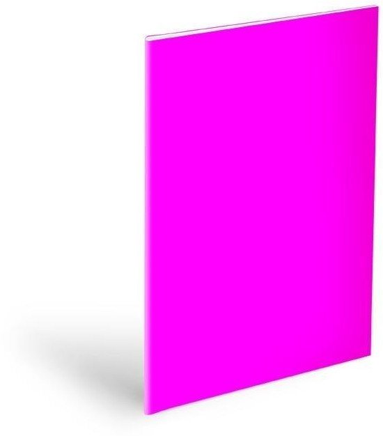 Okładka na zeszyt A5 neon pink 180mic (10szt)