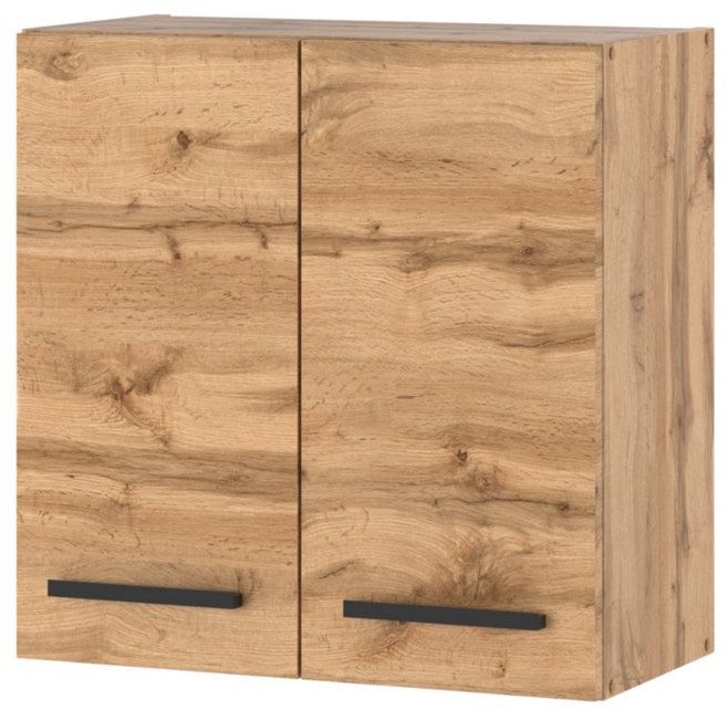 szafka kuchenna górna z uchwytami modułowa drewniana 40cm blande dąb wotan