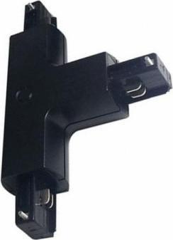 V-TAC Łącznik Szynoprzewodu T Track Light 3 fazowy Czarny V-TAC