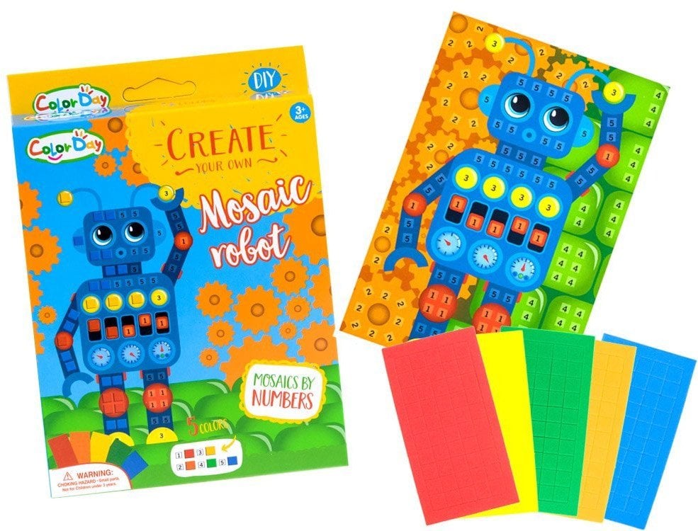 Jokomisiada Kreatywna MOZAIKA piankowa wyklejanka ZA2054