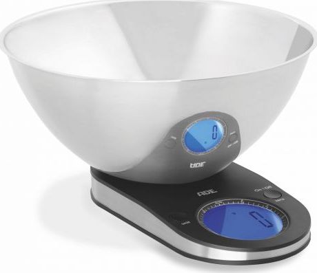 Waga kuchenna ADE z miską do 5 kg, 2,0 l, 25 x 29 x 14 cm