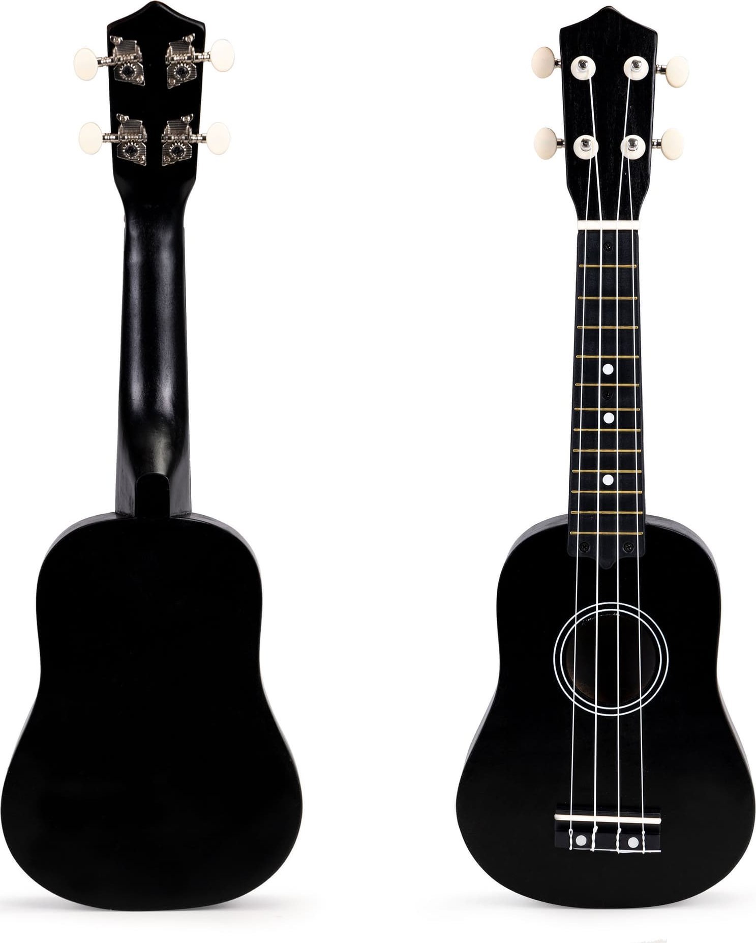 Ecotoys Gitara ukulele dla dzieci drewniana 4 struny nylonowe ECOTOYS