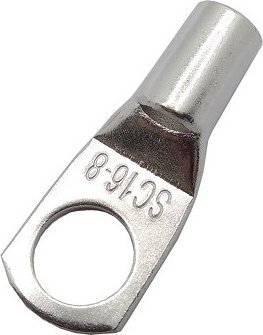 Hismart Presuojamas kilpinis antgalis, varis, 16mm2 kabeliui, 10vnt.