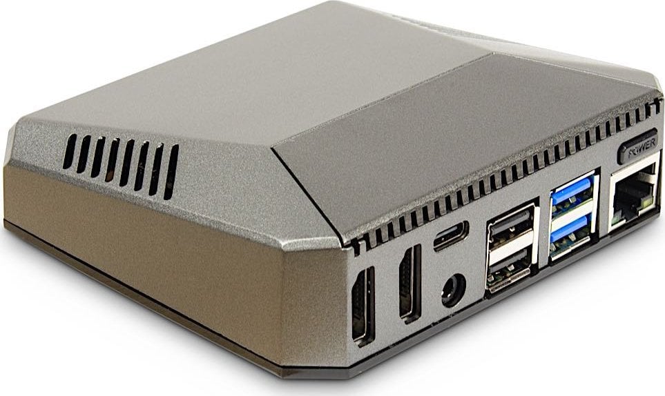 Raspberry Pi INTER-TECH ODS-727 Gehaeuse fuer Raspberry PI 4 Modell B