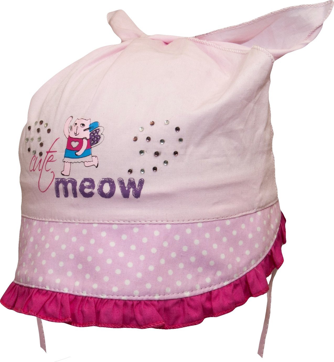 YO YO! LETNIA CZAPKA WIĄZANA NA LATO ROZM.46