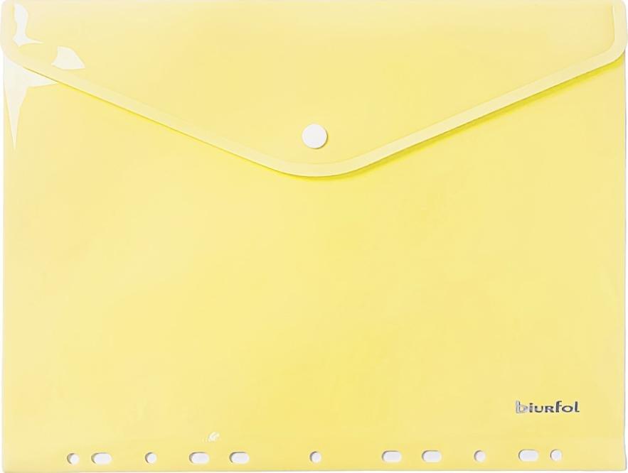 Biurfol Teczka koperta do segregatora na zatrzask A4 PP