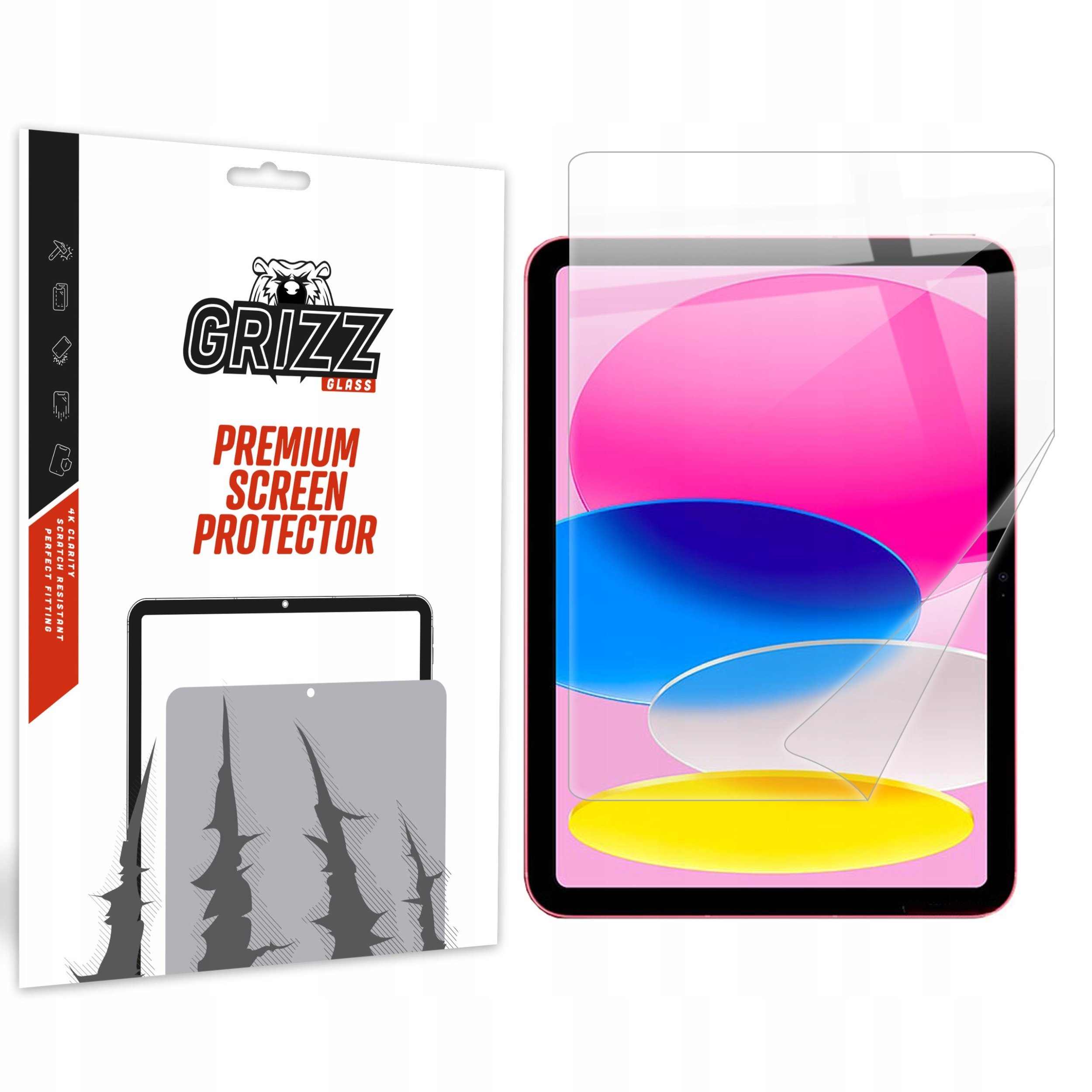 Folia ceramiczna GrizzGlass CeramicFilm do Apple iPad 11" 2025