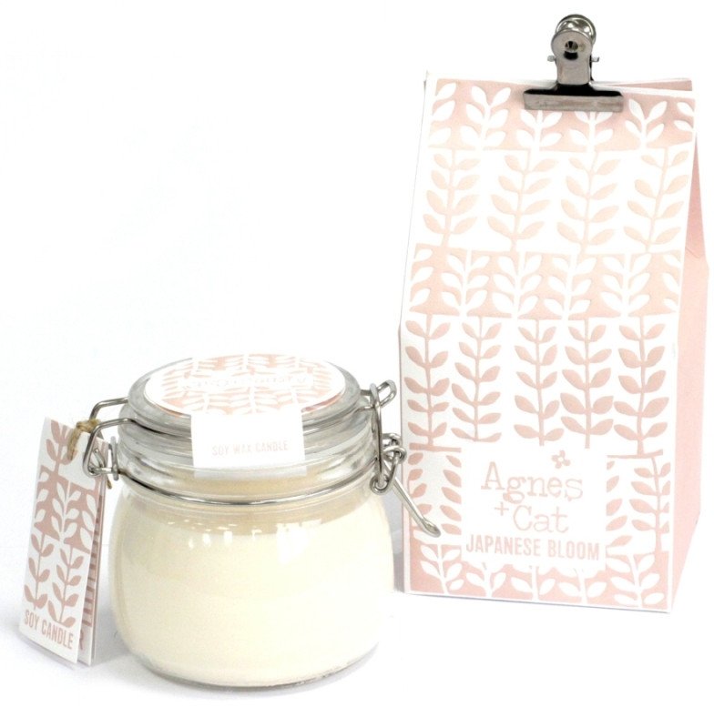 Świeca sojowa w słoiku - Japanese Bloom