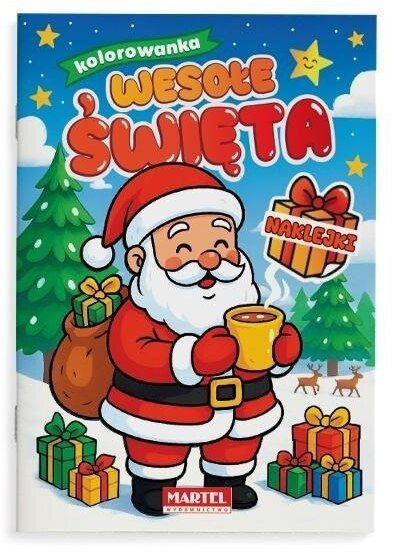 Wesołe święta z naklejkami