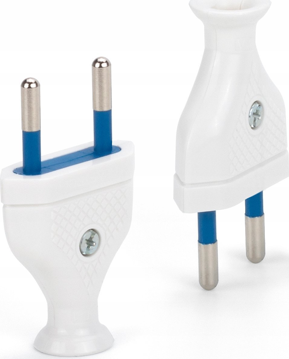 Montis Wtyczka rozbieralna płaska WT-1 2,5A/250V Montis MT121-B biała