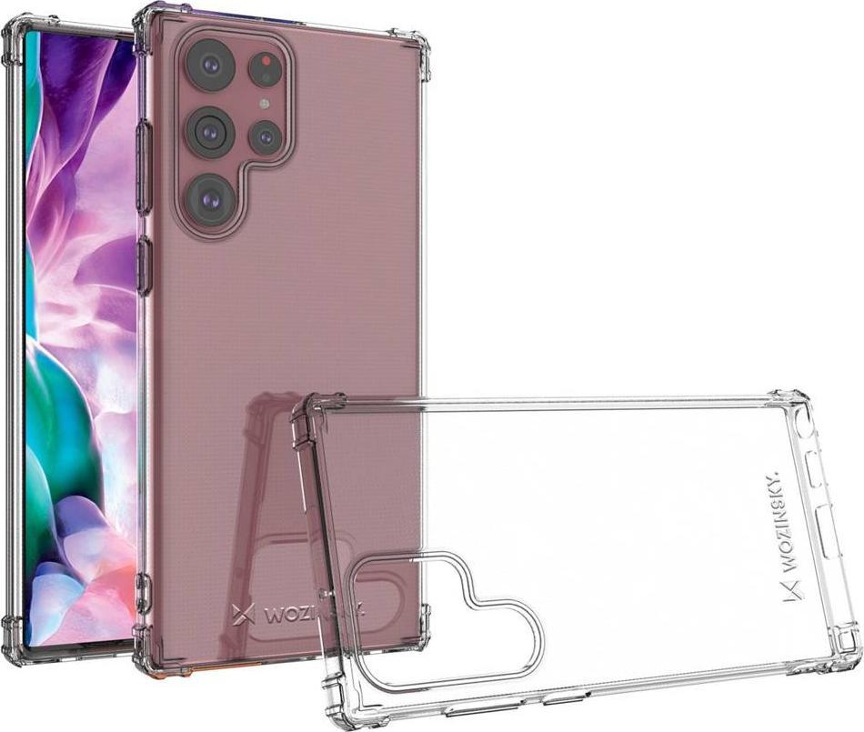 Wozinsky Wozinsky Anti Shock pancerne etui do Samsung Galaxy S22 Ultra przezroczysty