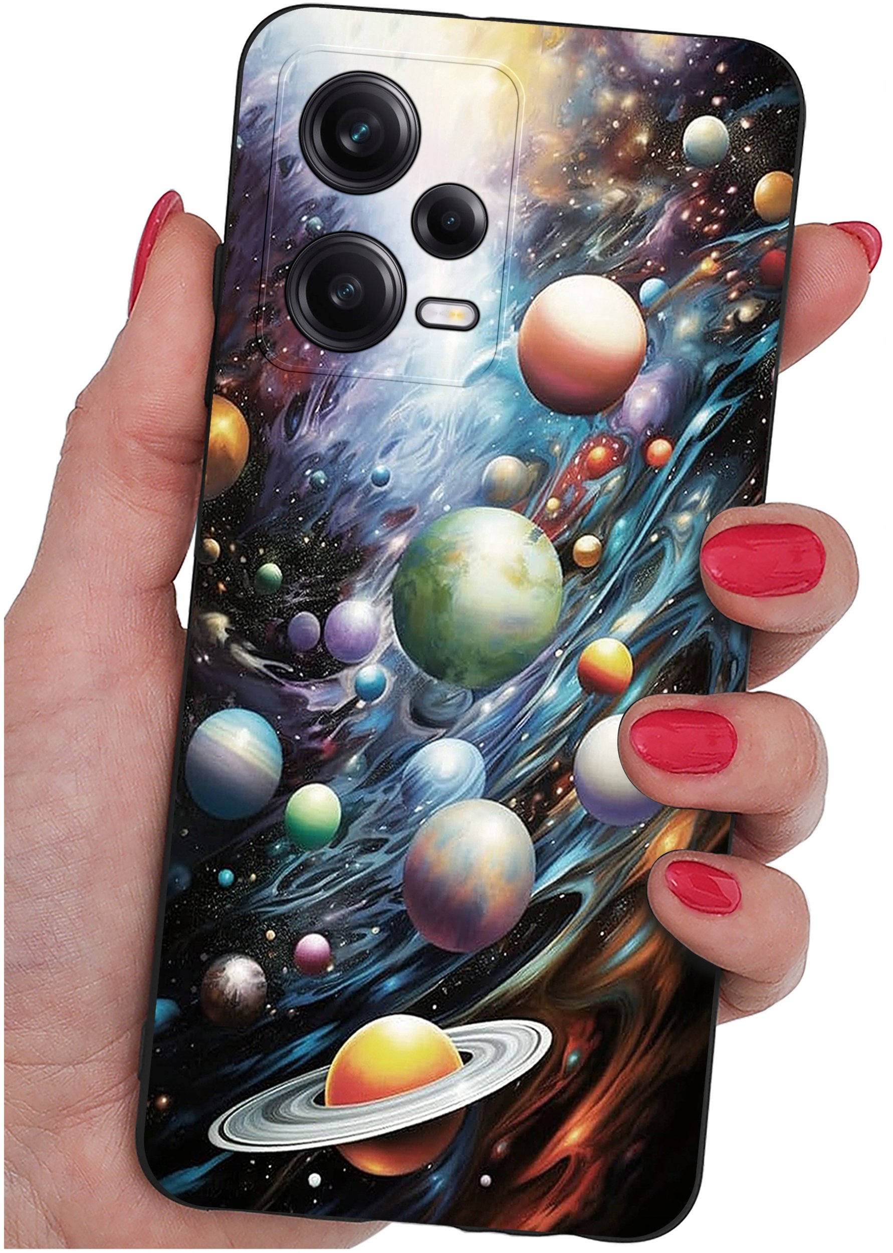 ETUI do Xiaomi Redmi Note 12 5G |Poco X5 5G | WZORY | SILIKONOWE MATT SZKŁO