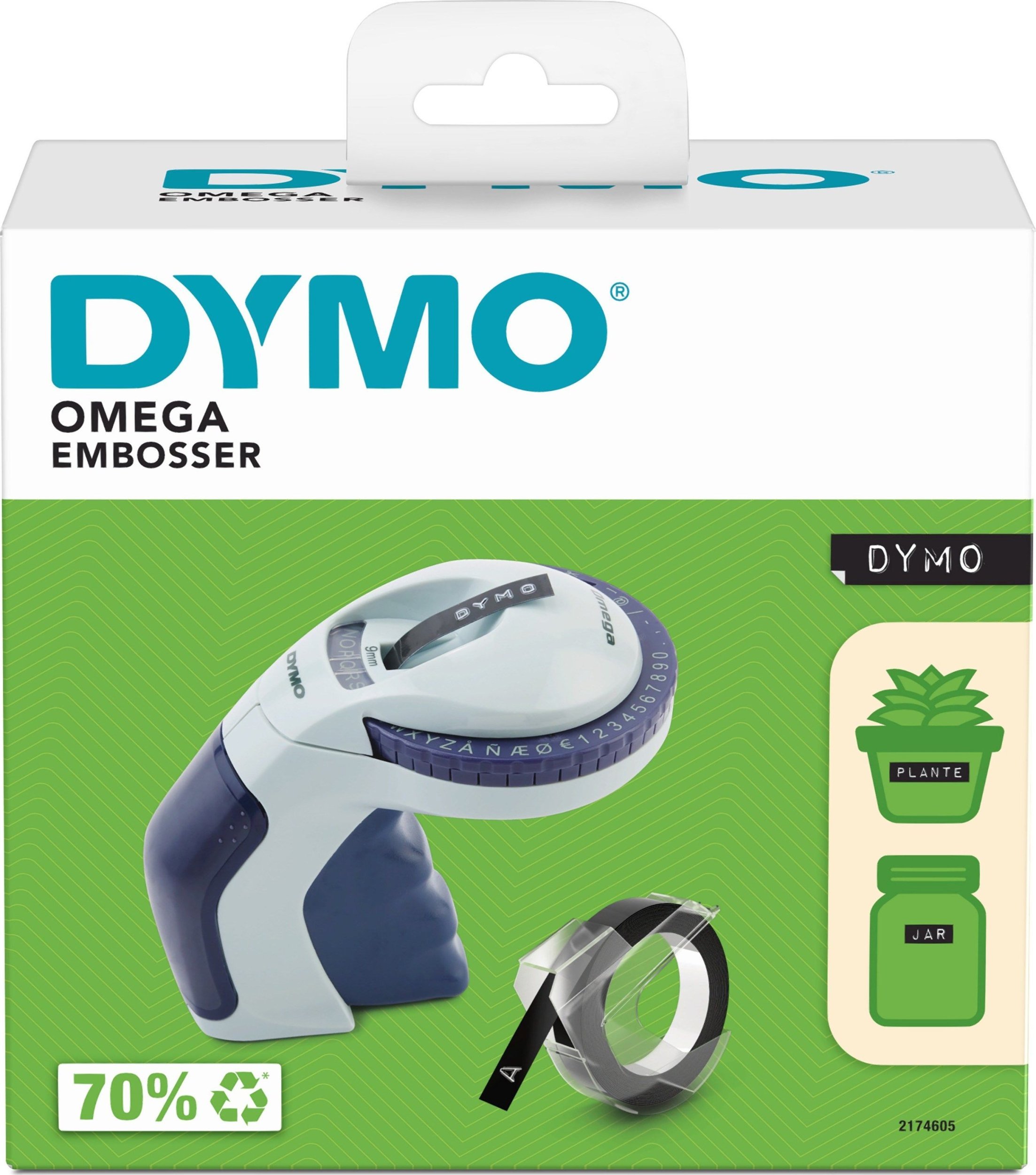 Dymo DYMO® Omega Home Embossing Labelmaker - (DK,FI,NO)