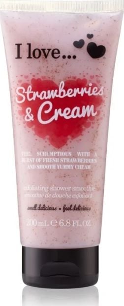 I love Exfoliating Shower Smoothie Strawberries & Cream 200ml