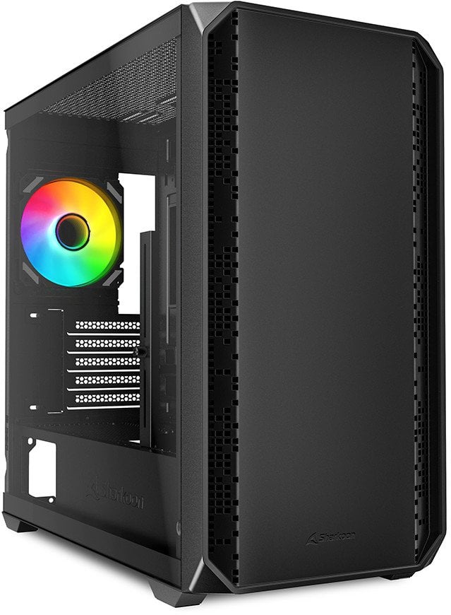 Sharkoon Gehäuse MK2 RGB Micro-ATX 1xGlas schwa