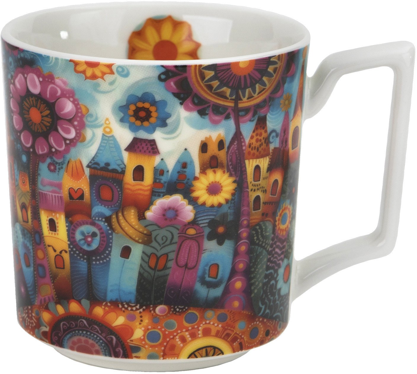 Kubek porcelanowy 450 ml Modern City