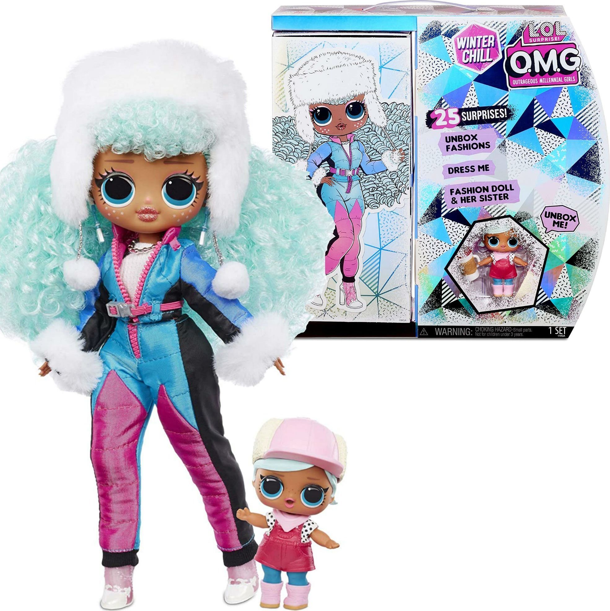 MGA L.O.L. Surprise OMG Winter Chill Icy Gurl (570240E7C)