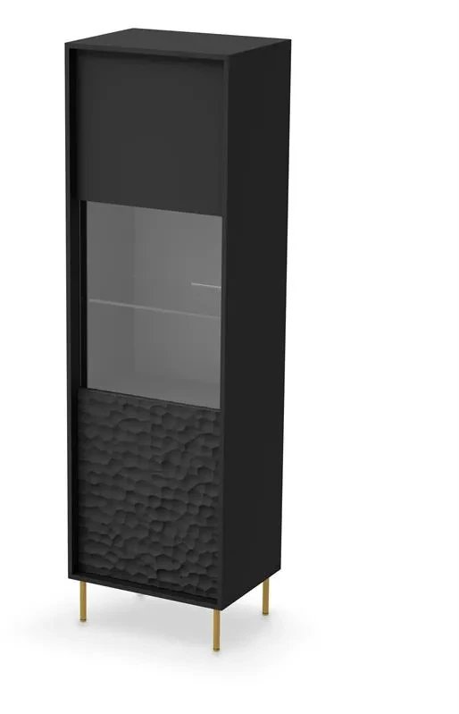 Witryna BULLET W-1 czarna HALMAR