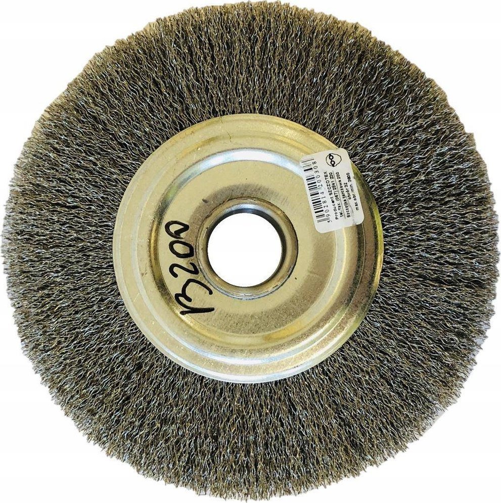 SZCZOTEX Szczotex szczotka druciana do szlifierki 200mm
