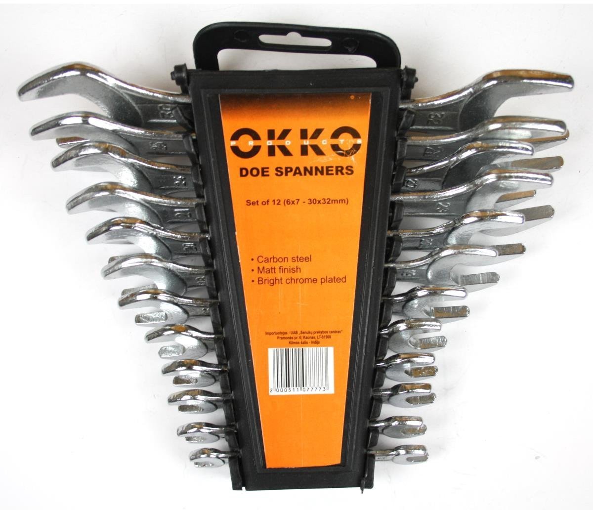 SET OF FLAT KEYS 6–32 MM