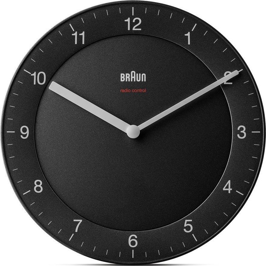 Braun Braun BC 06 B-DCF radio wall clock black