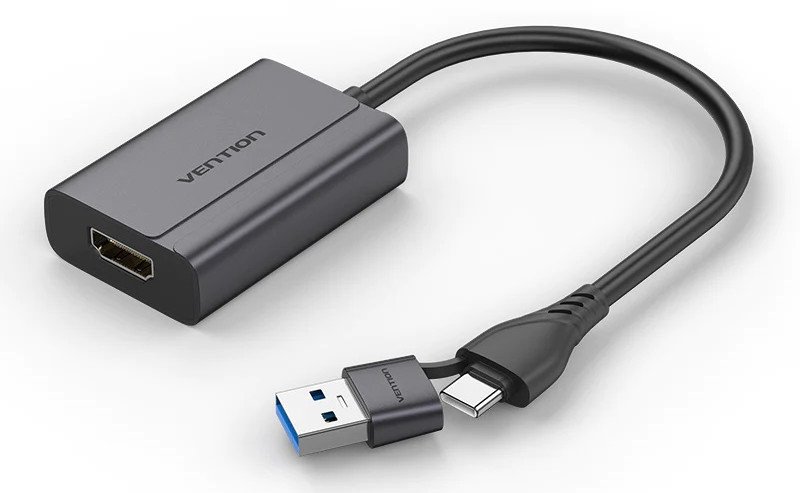 I/O ADAPTER HDMI TO USB-C/A/ACYHB VENTION