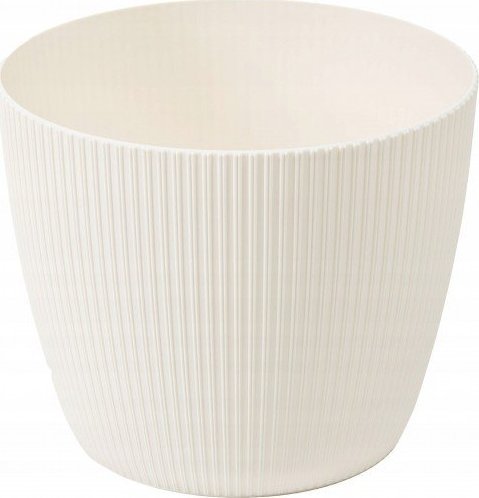 Lamela Doniczka osłonka kremowa 11 cm Magnolia Jumper