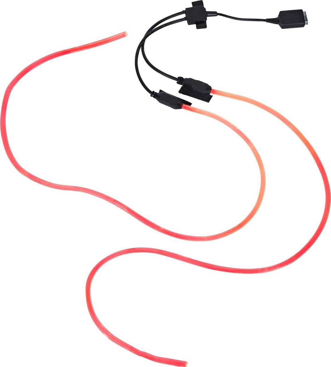 Vaude Oświetlenie rowerowe LED / lampka rowerowa Vaude Light me up Kit II