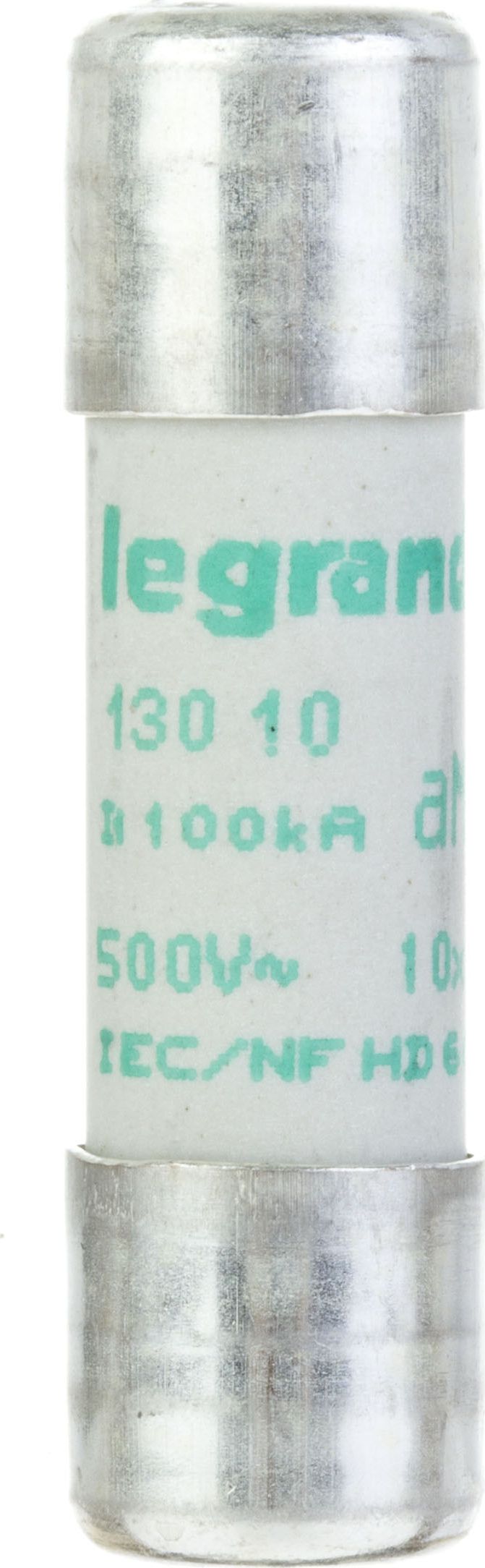 Legrand Wkładka bezpiecznikowa cylindryczna 10x38mm 10A aM 500V HPC (013010)