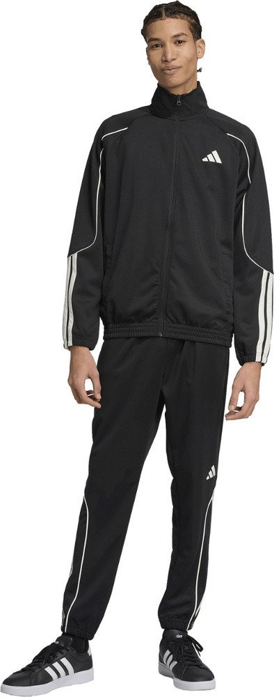 Dres męski adidas 3-Stripes czarny JN1817 XS