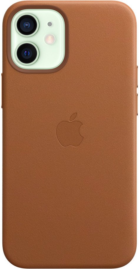 Apple Apple iPhone 12 mini Leather Case mit MagSafe saddle brown