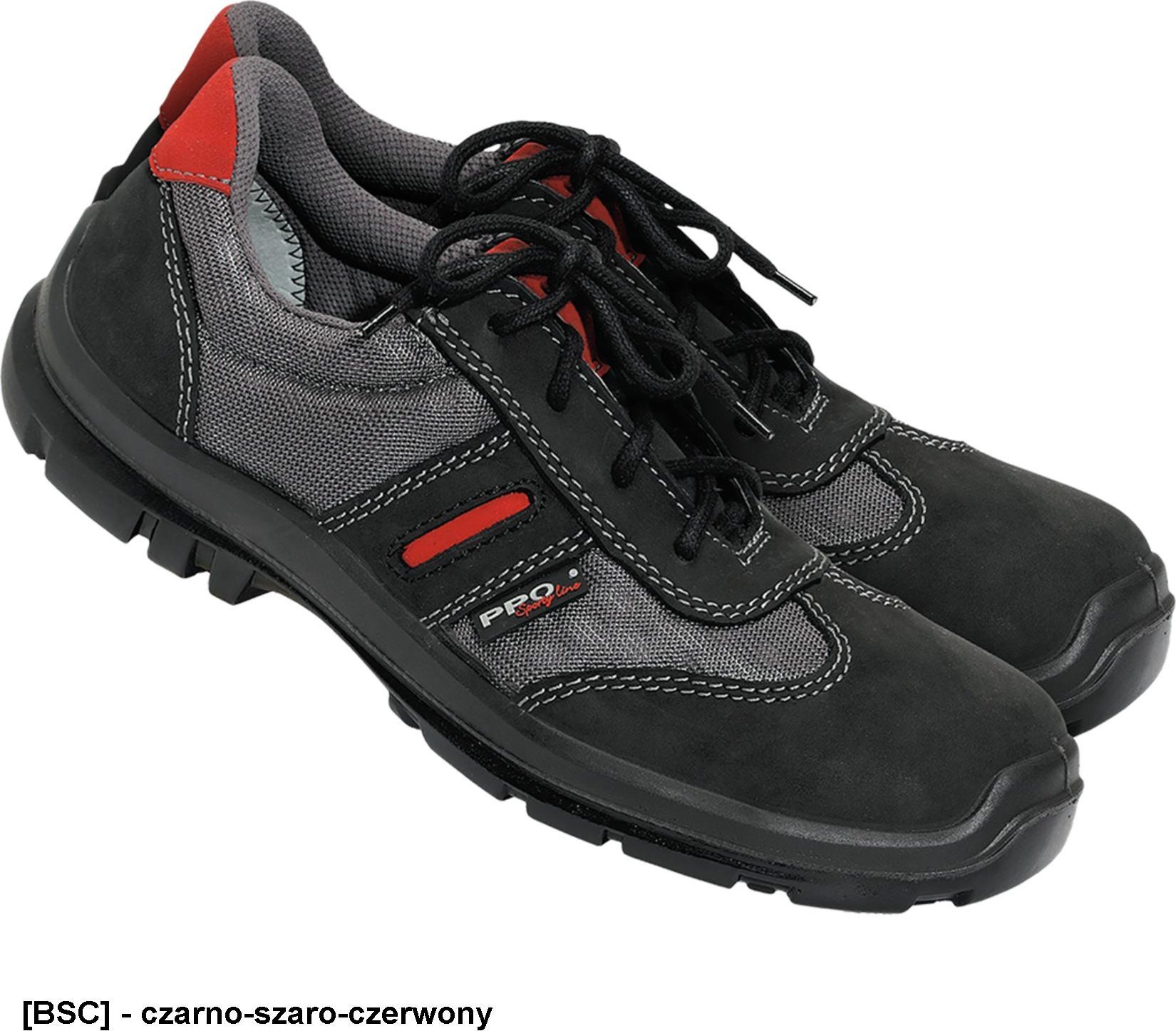 PPO Model 503 BPPOP503 S1 SRC - półbut nubukowy + materiał onDura, antyelektrostatyczny, podnosek, olejoodporne, benzynoodporne 44