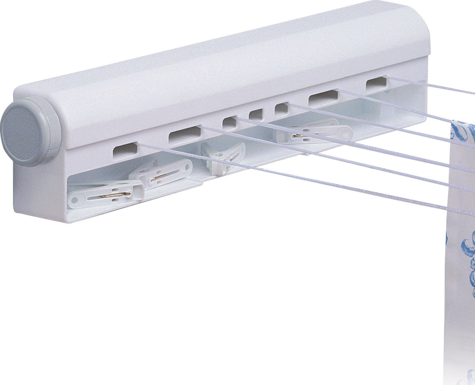 Suszarka na pranie Rayen Rayen Wyciągana suszarka na pranie 6 rzędów