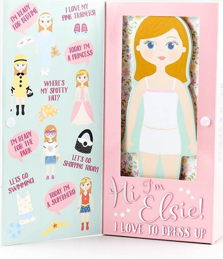 Rock Magnetyczna gra, Przebierz lalkę Elzę