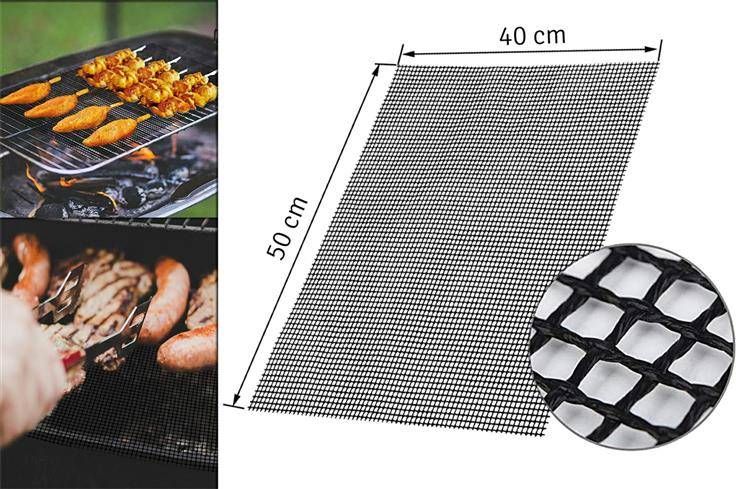 Home Appliances Mata Na Grill Teflonowa Siatka Bbq 50x40cm (Ag666d)