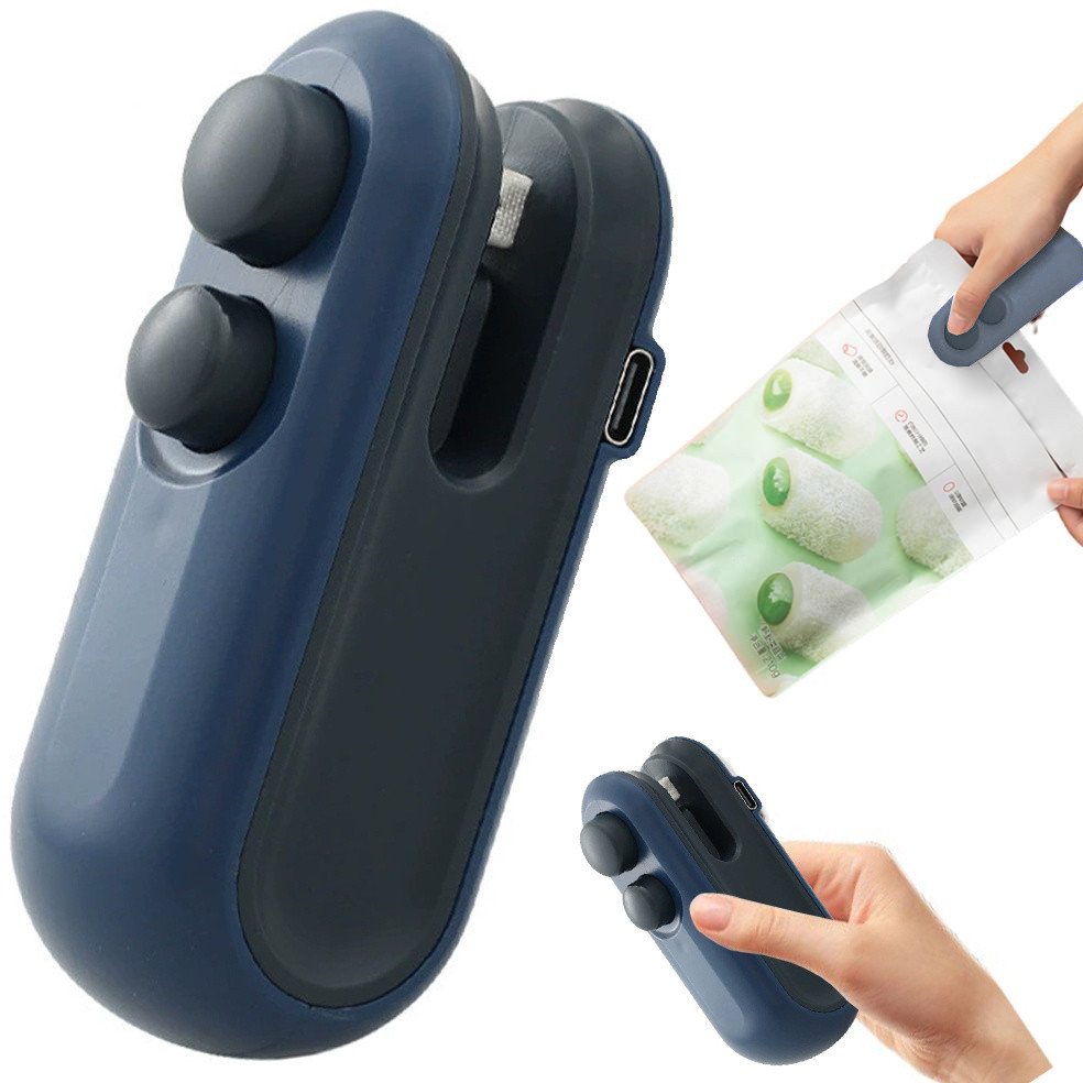 Zgrzewarka otwieracz do folii bezprzewodowa na usb z magnesem 2 w 1