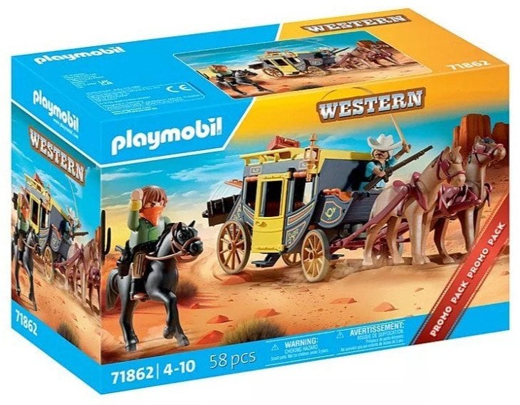 Playmobil History 71862 Napad na dyliżans na Dzikim Zachodzie