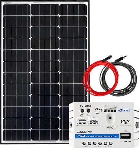 Maxx Zestaw solarny 75W Maxx 10A